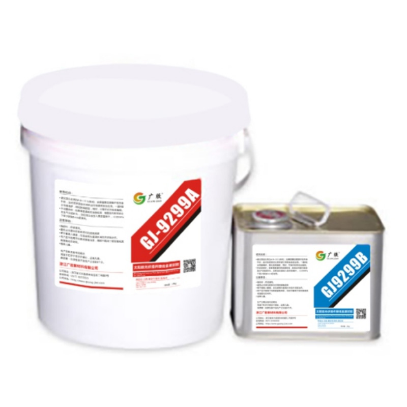 Sellador de silicona para cajas de conexión en el ensamblaje de paneles solares