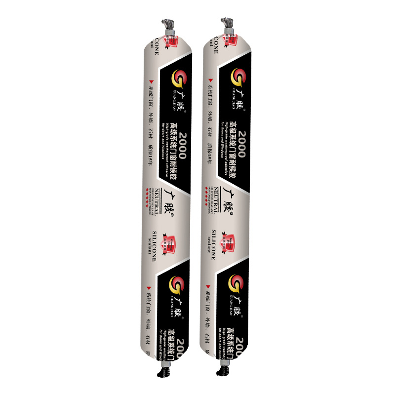 Sellador arquitectónico resistente a la intemperie de silicona de alto rendimiento 2000