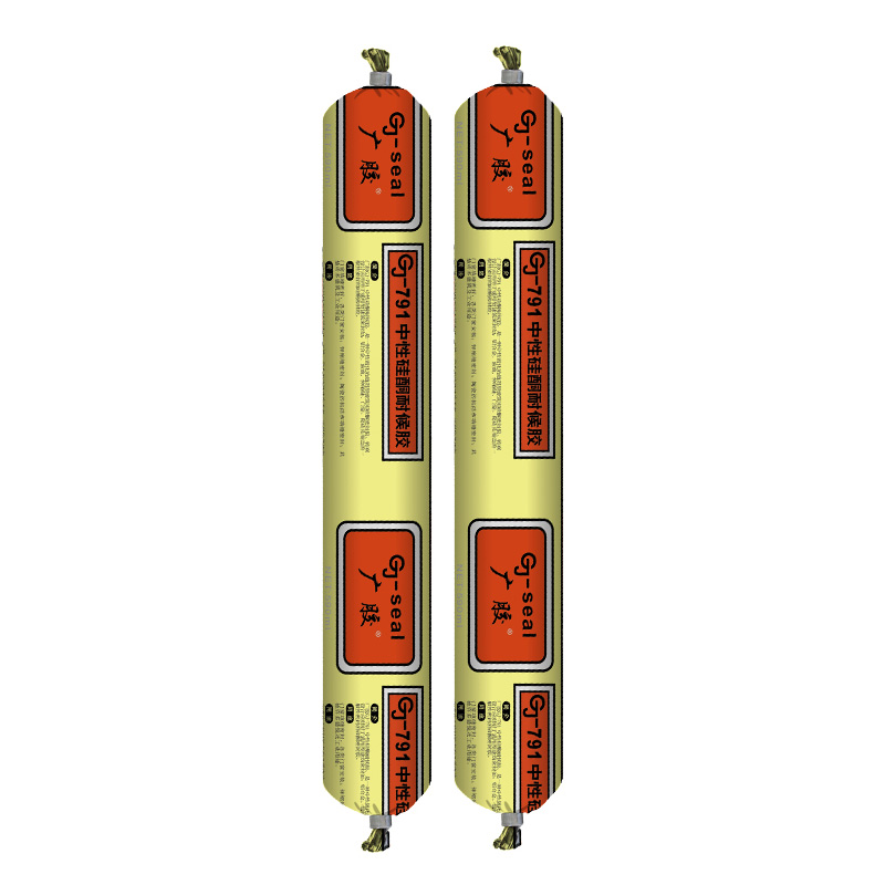 Sellador resistente a la intemperie de silicona neutra 791
